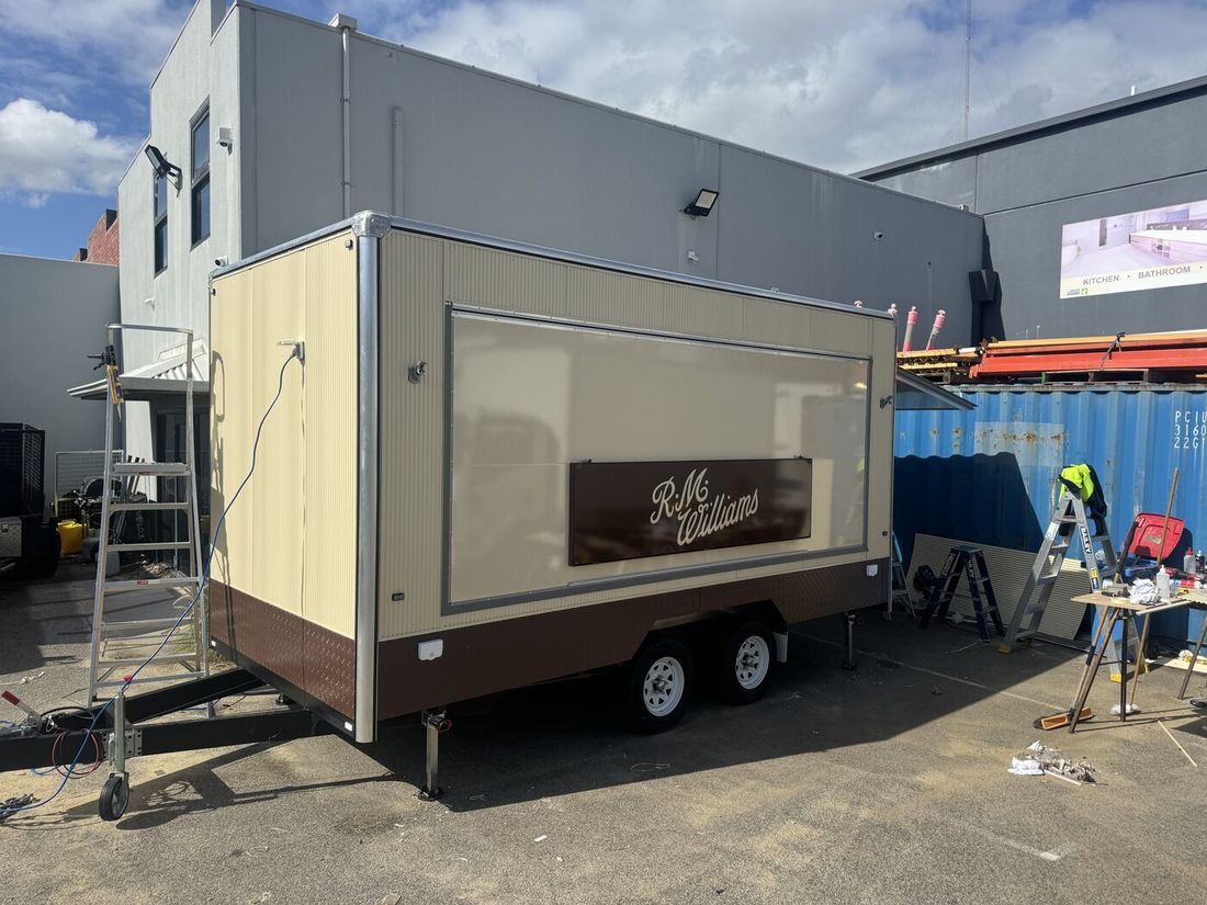 RM Williams retail trailer